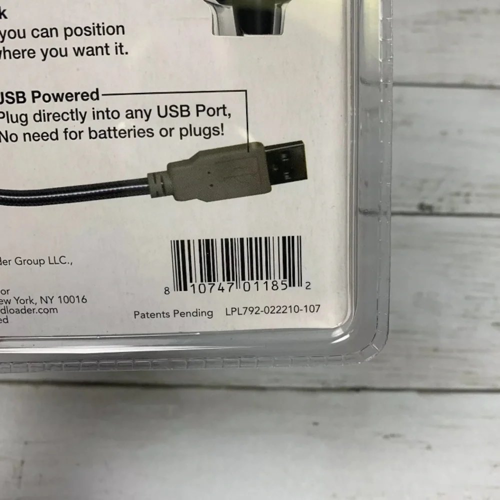 rite lite USB Operated LED Computer Light 8" Neck - Picture 5 of 8